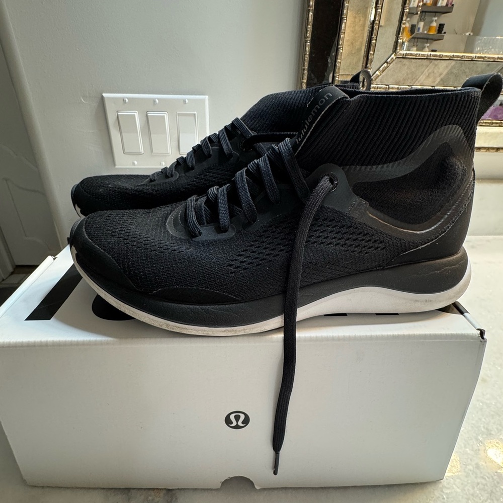lululemon athletica Black Athletic Shoes